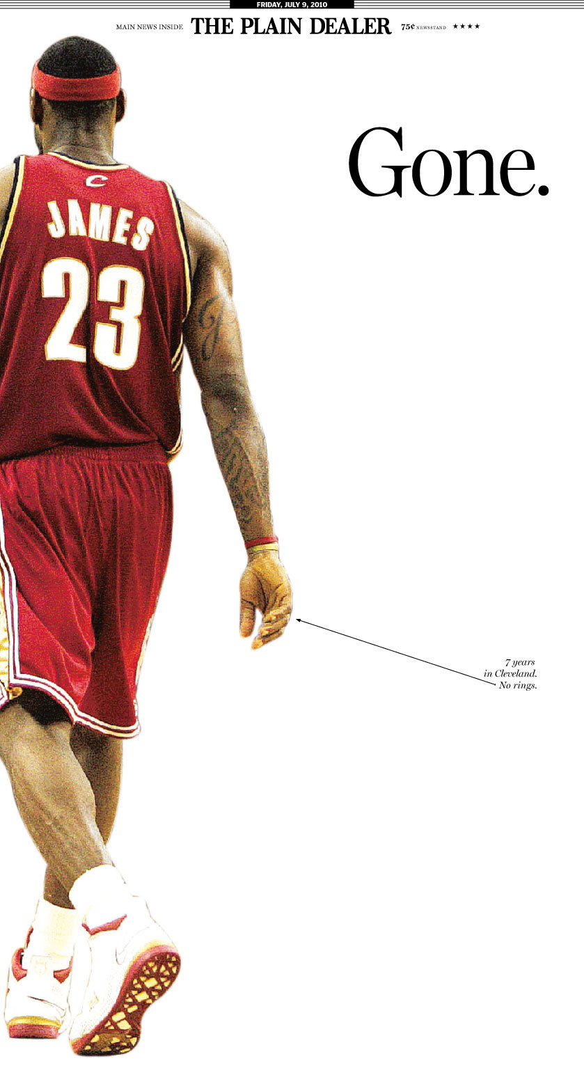 Cleveland Plain-Dealer - LeBron James