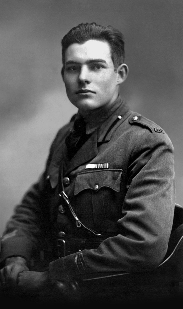 Hemingway in Milan 1918