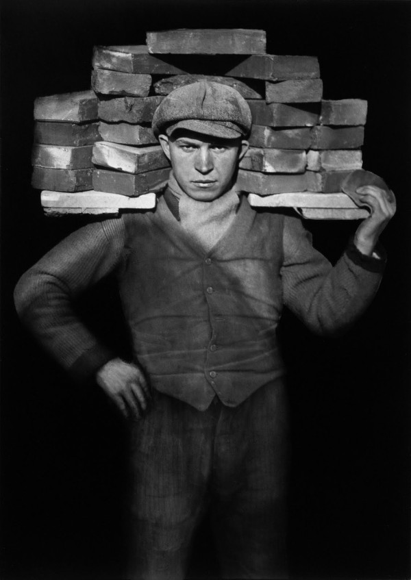 August Sander - Bricklayer's Mate (1928)