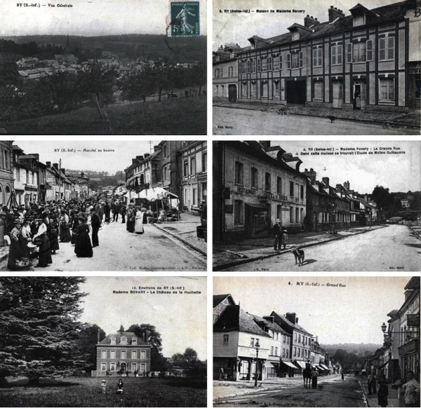 Postcards showing Ry, France