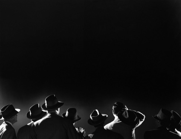 Men in Hats Watching the Sky (BBC)