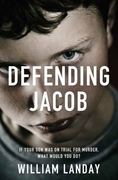 Cover art for the English edition of Defending Jacob from Orion publishing