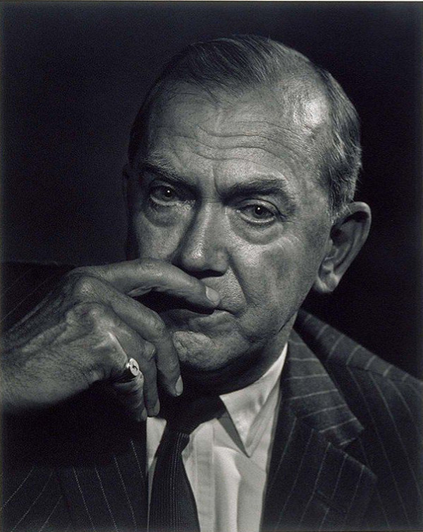 Karsh portrait of Graham Greene
