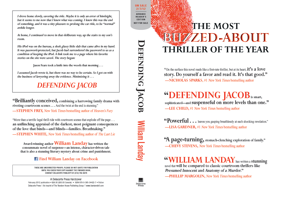 Defending Jacobs - advance review edition